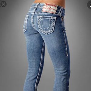 True Religion Womans Johnny Jeans